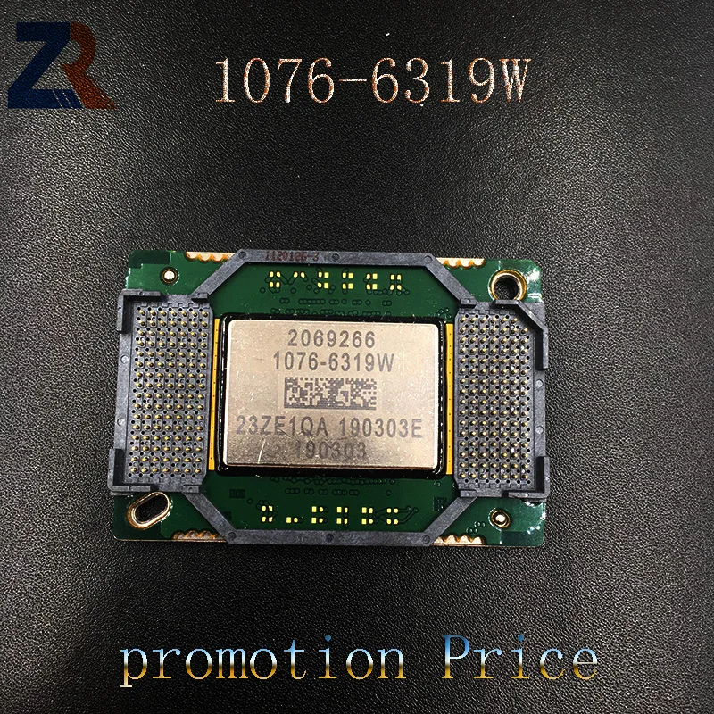 ZR топ продаж 1076 6319 Вт 6318 6328 6329 632AW 631AW большой DMD чип для проекторов Бесплатная