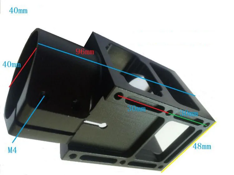 Yuenhoang Agriculture Plant Protection Fold Arm Folding Fixing Holder Mount Drone Fuselage Connector Fixture Foldable Arms 40mm