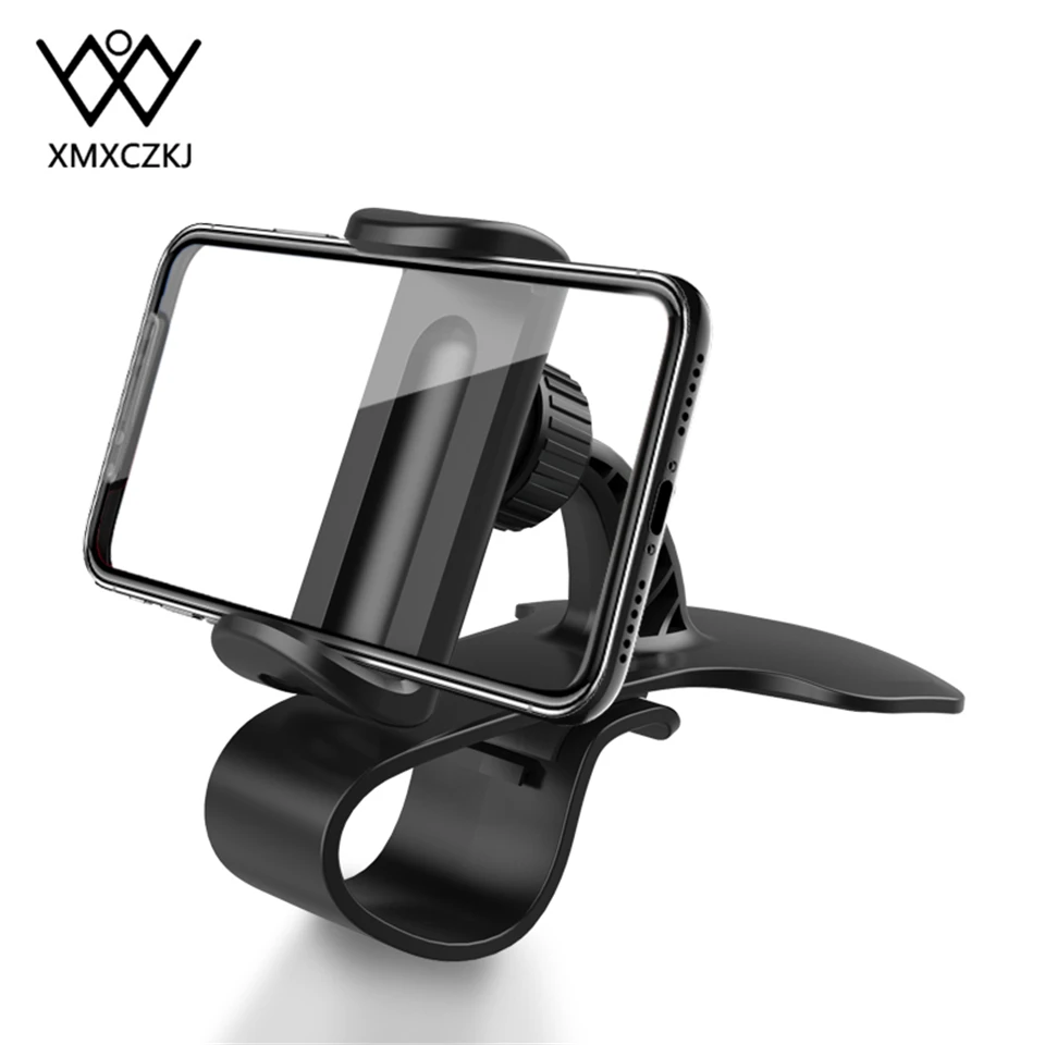 

XMXCZKJ Dashboard Phone Holder For iPhone Universal Mobile Phone Stand For i7 HUD Design Phone Holder Stand Mount 4.0-5.8 inch