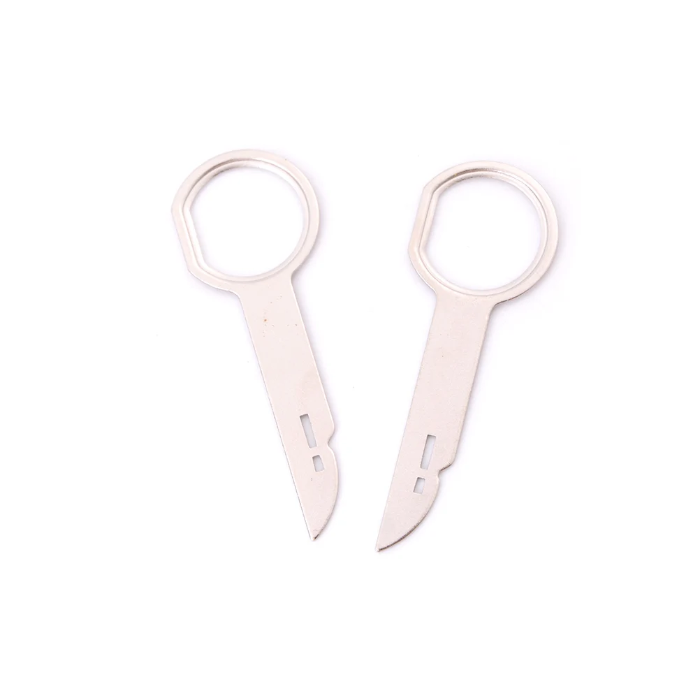 

Repair Tool Radio Stereo Release Removal Install Tool Key For Audi For Mercedes Removal Key Practical For Car