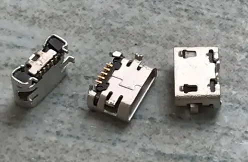 50 шт -- 500 микро USB зарядное гнездо постоянного тока порт Разъем для мобильного blu |