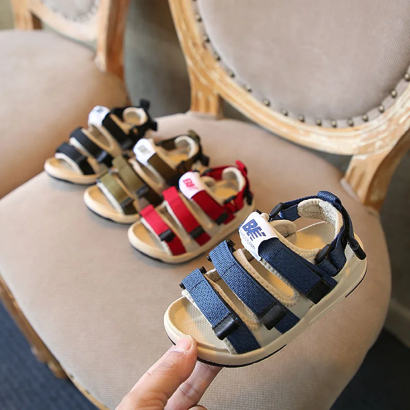 FONIRRA  2019 Hot Sales Summer Kids Pu Leather Open Toe Sandals Baby Girls Casual Shoes Beach Sandals Baby Flat Shoes 701
