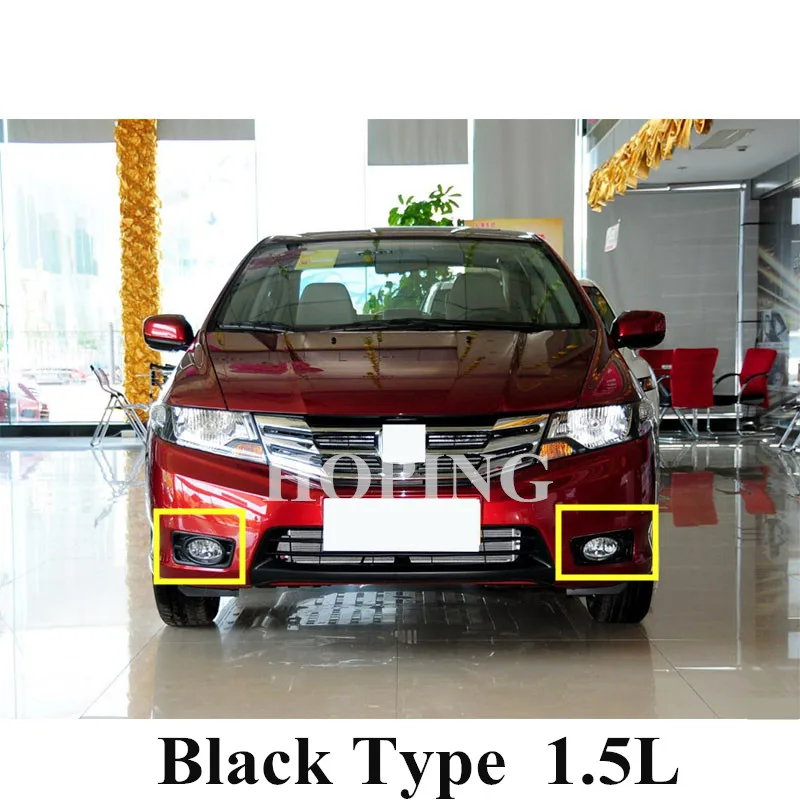 Надеясь ПТФ в Передний Бампер Обложка для HONDA CITY GM2 GM3 2012 2013 Противотуманные фары капюшон чехол