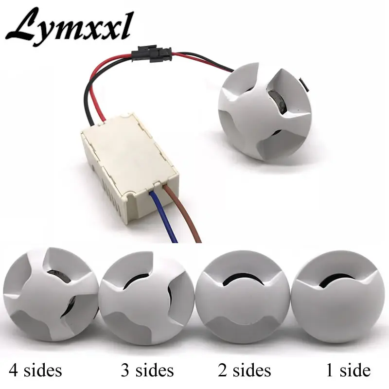 

Dimmable Recessed Led Cabinet Lights Lamp 3w Cob Led Chip With Driver AC85-265V or 12v led Step lights led wall lamp lights