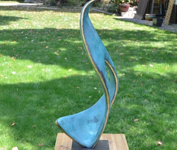 

Art Deco Sculpture Sail Abstract Decorate Bronze Statue