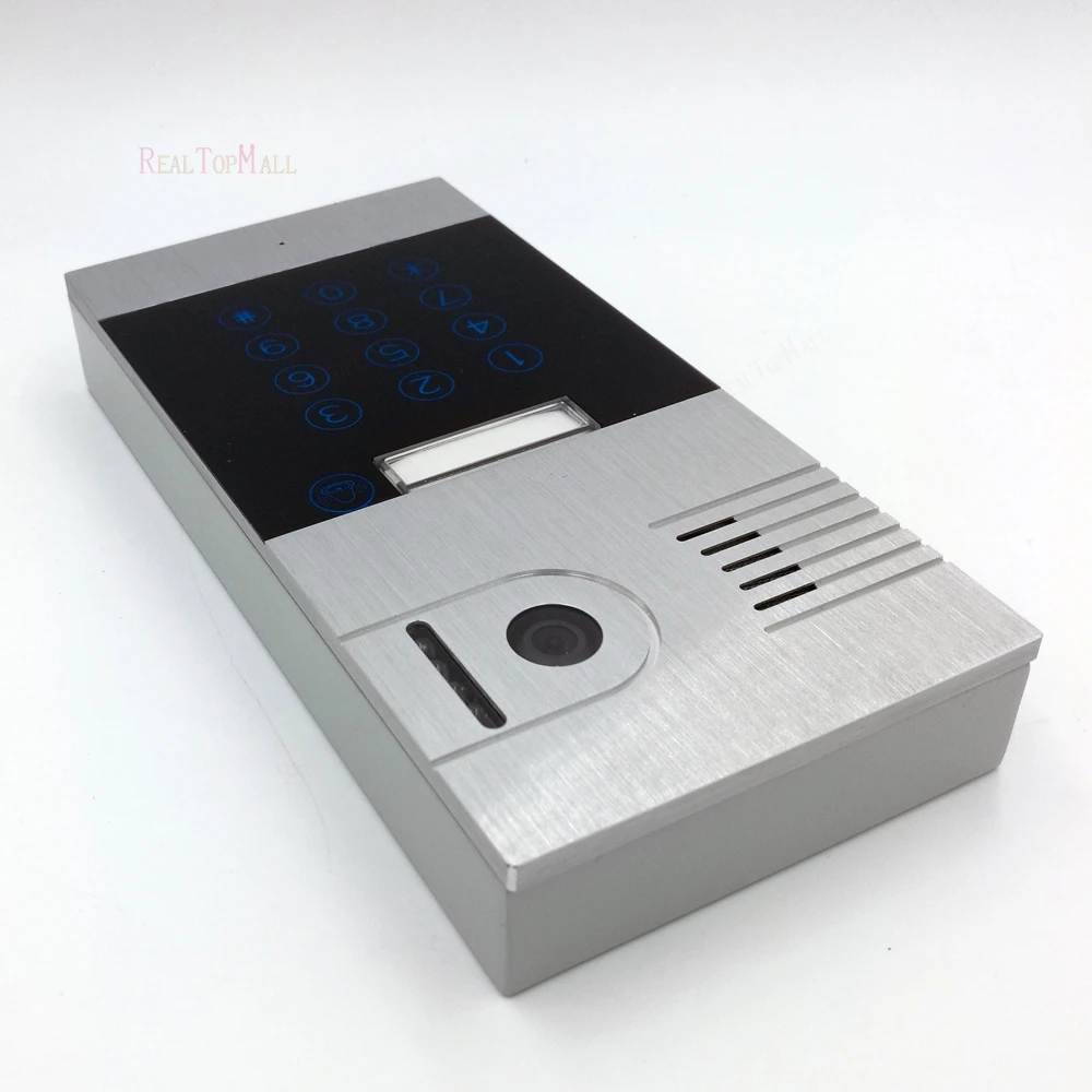 Product Show Smart Wireless WIFI Video Door Phone Doorbell Intercom System Night Vision Waterproof Camera with Touch Metal Password Keypad