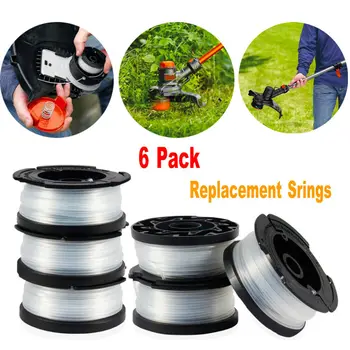 

2019 Newest Hot Replacement Spool for BLACK DECKER AF-100 30ft 0.065" Line String Trimmer 6 Pack