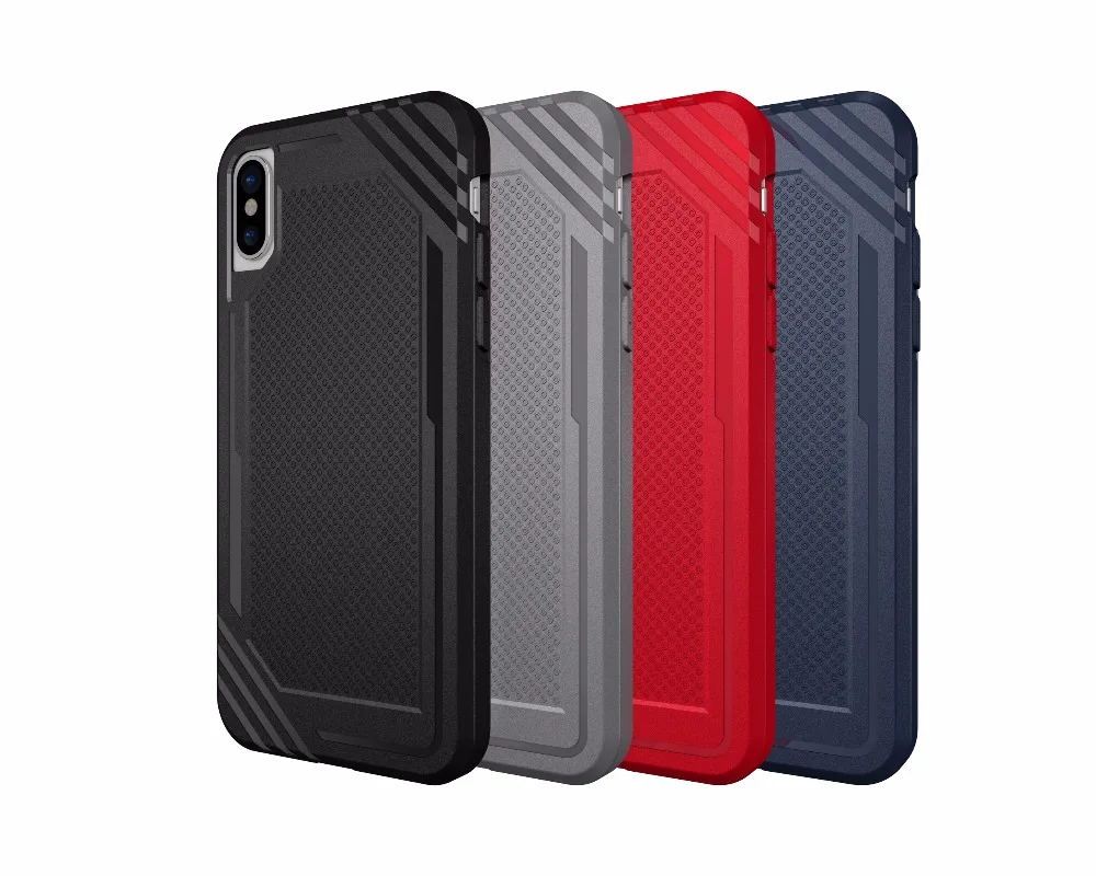 For iPhone X TPU Shockproof Case Anti Knock Shell Protective Case For