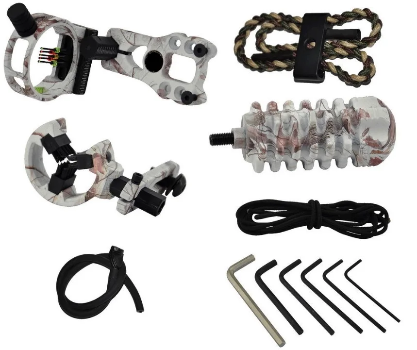 Archery Upgrade Combo Bow Sight Kits Arrow Rest Stabilizer Compound Bow