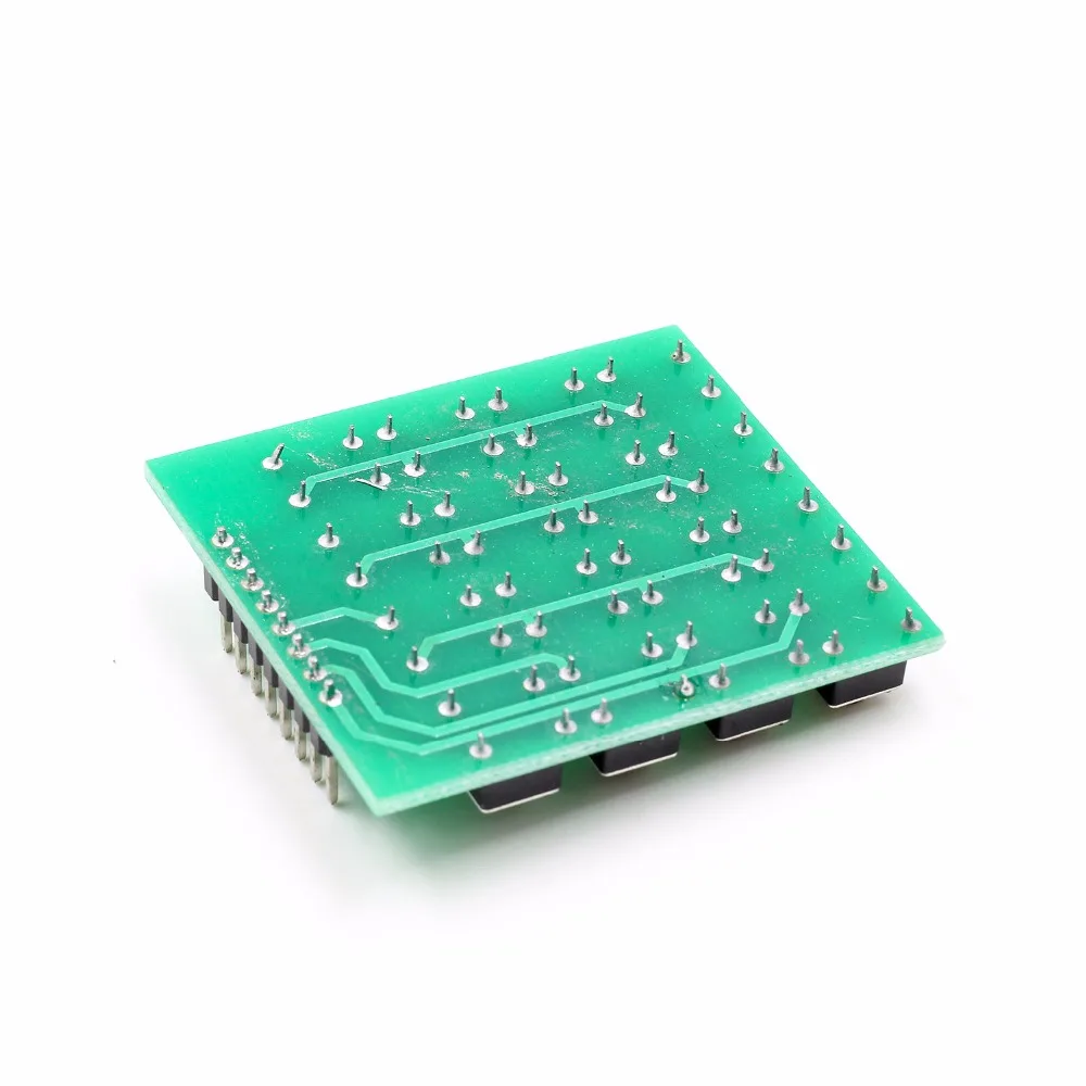 8pin 4x4 4*4 Matrix 16 Keys Button Keypad Keyboard Breadboard Module Mcu for arduino Diy Kit