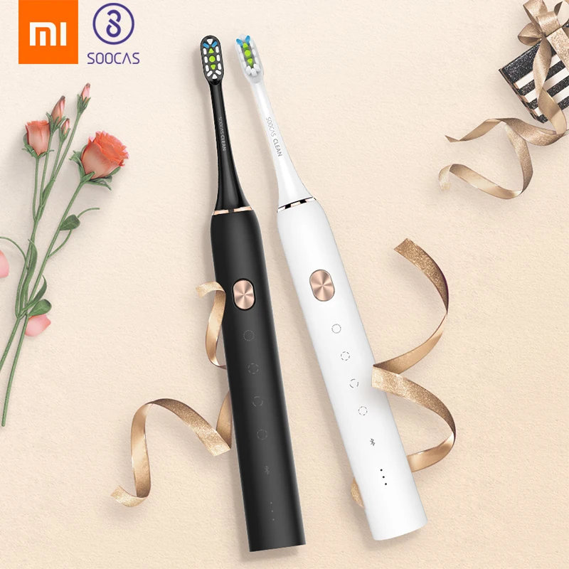Xiaomi Mijia Soocas X3 Youpin USB Беспроводная зарядка электрическая ультразвуковая зубная