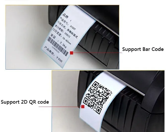 80 мм Gprinter тепловой принтер штрихкода 3150 T может печать этикетки-наклейки USB LAN интерфейс для зачистки Поддержка 2D товара различных языков