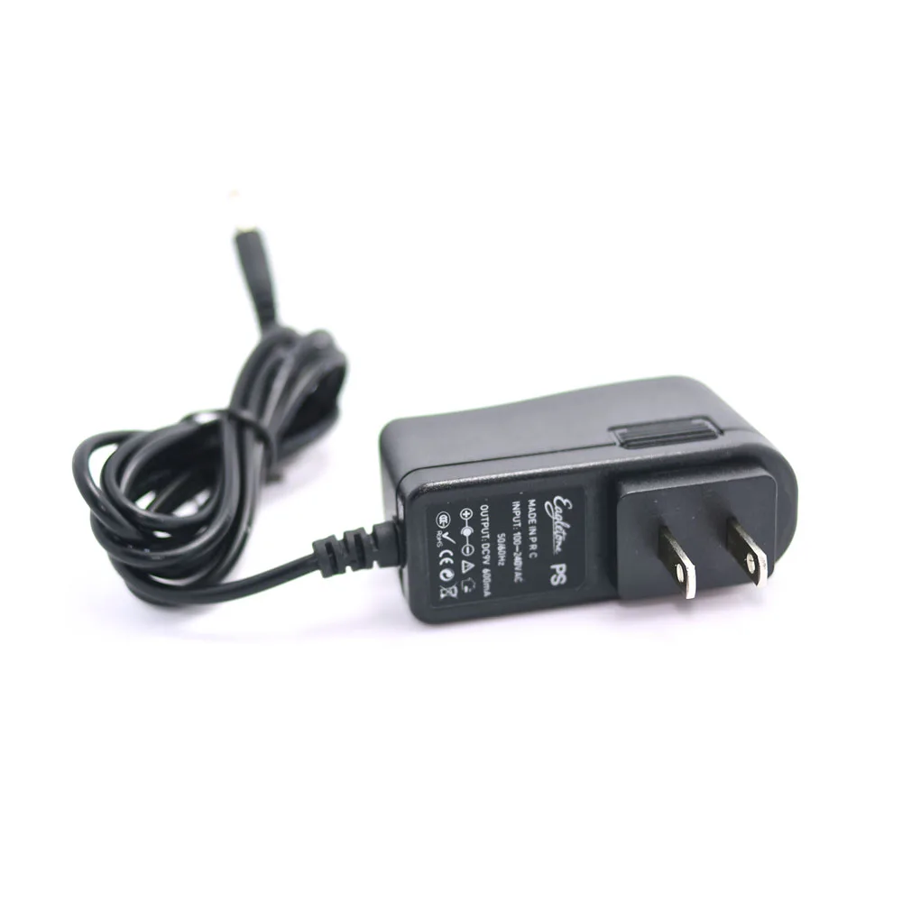 Vitoos Power Adapter Input 100 240V Output 9V 600mA DC for Most 9v