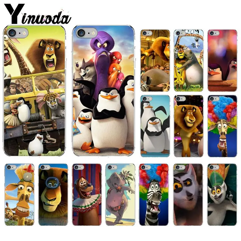 

Madagascar, cute animals that want to escape from Phone Case cover Shell for iPhone X XS MAX 6 6s 7 7plus 8 8Plus 5 5S SE XR
