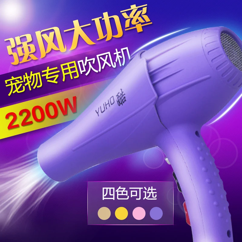

2200W Strong Winds Hair Dryer Pet Dog Teddy Hair Blowing Machine with Free Shipping