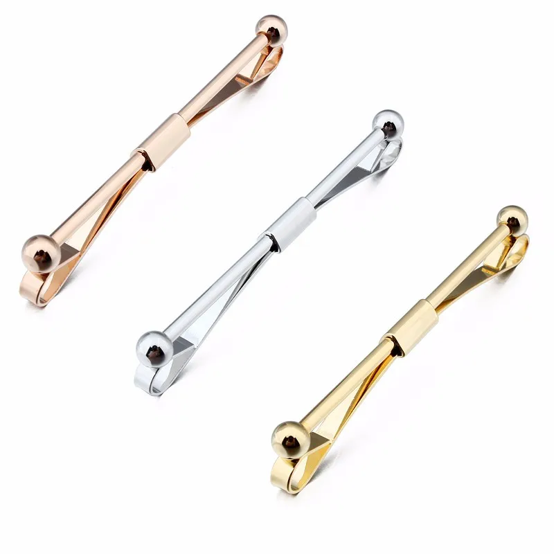 Man Collar Stays Metal Collar Sticks Bar Pin Bones 3 Colors Collar