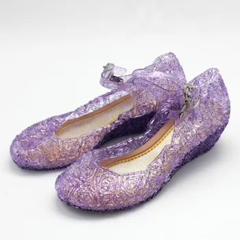 

Children Girls Sandals for Kids Teenagers Casual Shoes Slippers Princess Crystal Shoes Baby Sandal Bling Pure Color Size 25-37