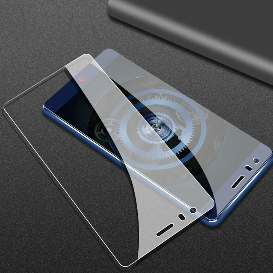 

2.5D 9H Full Cover Tempered Glass For ZTE Nubia Z17 Z17 Lite Screen protective Film Case For ZTE Nubia Z 17 lite NX591J 5.5