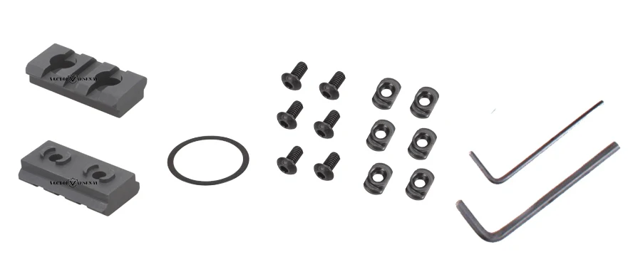 10 шт. векторная оптика Superlite Slim Slant Free Float 5 56 мм M4 M16 AR15 AR 15 дюймов Rail Hanguard M lok с