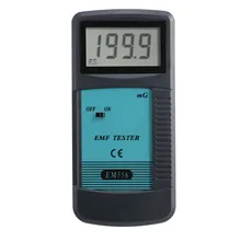 Высокая точность электромагнитного излучения детектор 0,1-199,9 мг 30 Гц-400 Гц цифровой EMF Дозиметр Тестер оборудования
