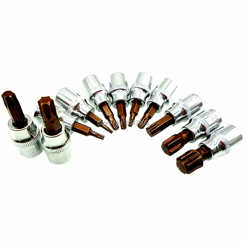 METRIC TORQUE TORX STAR DRIVE SOCKET BIT