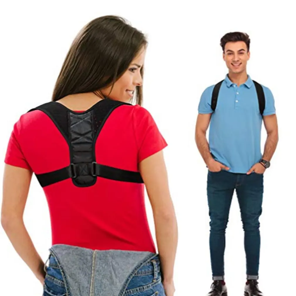 

2018 Prevents Slouching Adjustable Back Posture Corrector Clavicle Spine Back Shoulder Lumbar Brace Support Belt