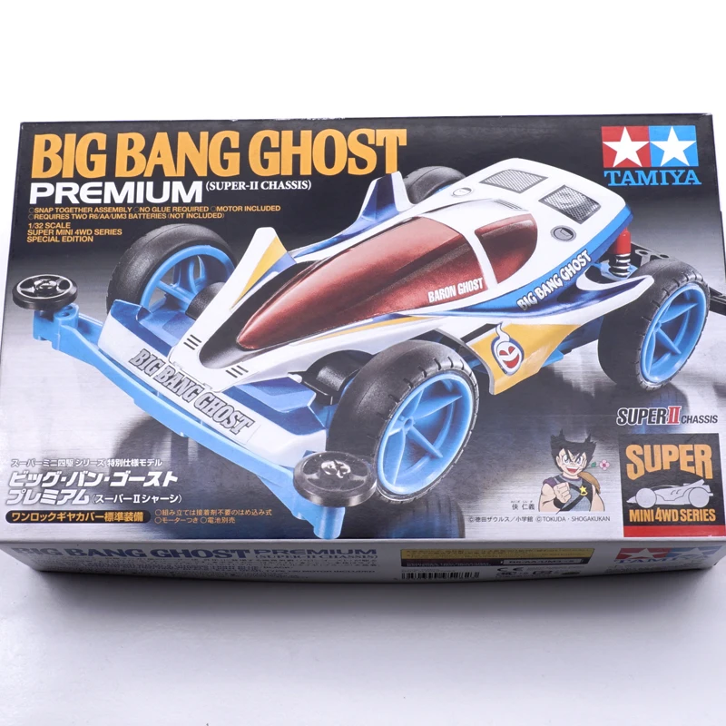 Tamiya Set Kit Original Tamiya 95282 Big Bang Ghost S2 Chassis Blue Mini 4wd Model Accessories Aliexpress