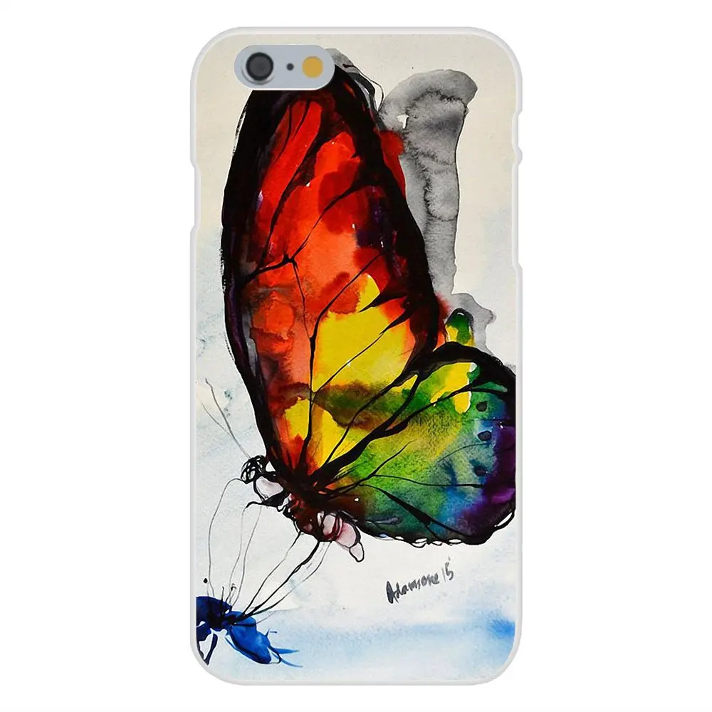 Мягкий чехол для Samsung Galaxy Note 5 8 9 S3 S4 S5 S6 S7 S8 S9 S10 mini Edge Plus Lite Mobile Butterfly Beauty|Бамперы| |