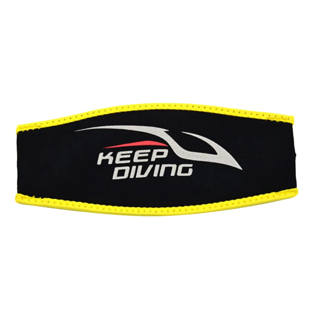Комфортная Неопреновая Маска для дайвинга, защитная крышка для подводного плавания, Каякинг, каноэ для серфинга дайвинга, защитный аксессуар - Цвет: Black Yellow