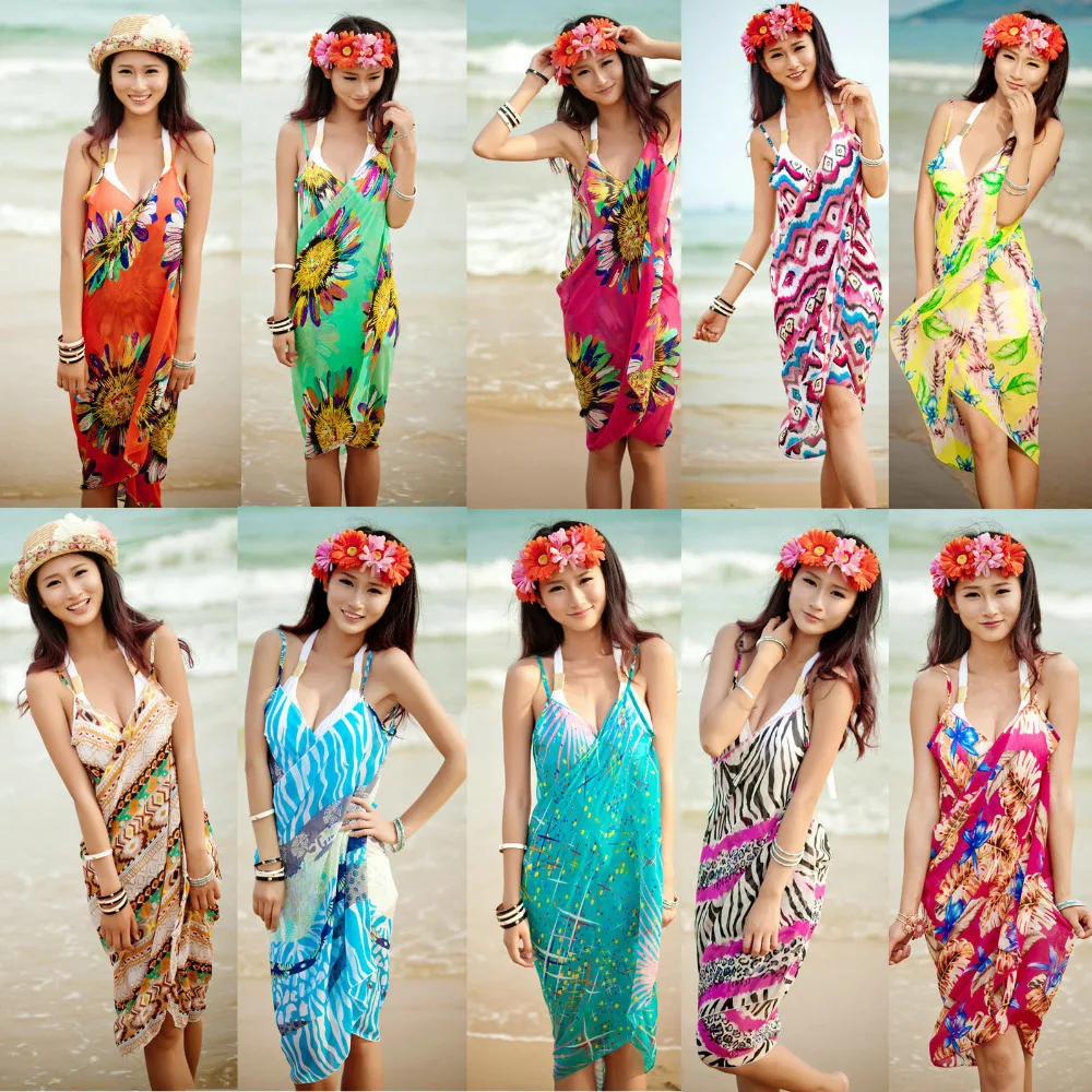 Women Dress Sexy Bikini Beachwear Swim 