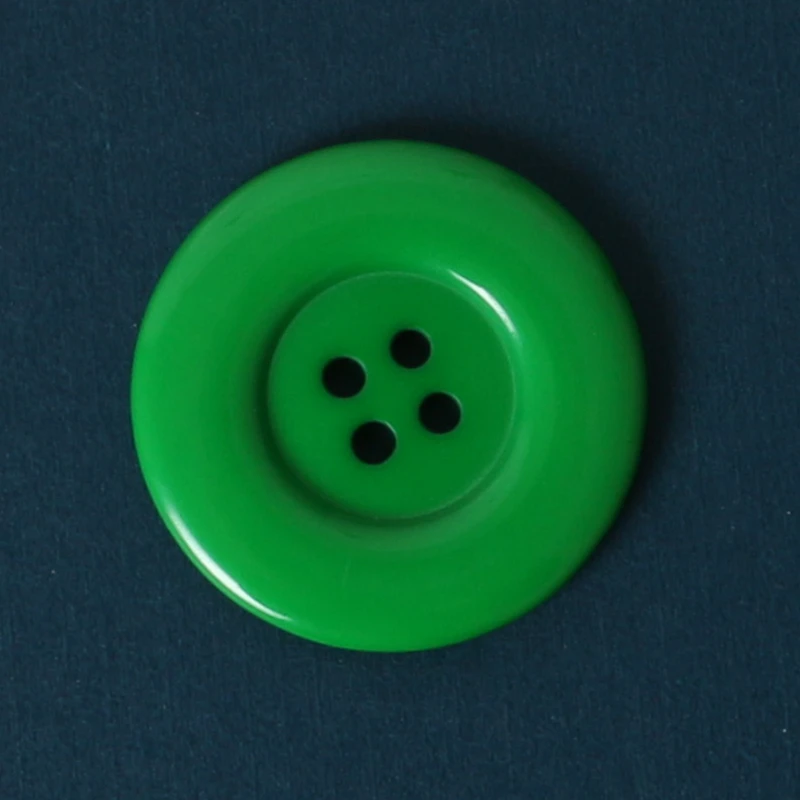 38 мм, 5 шт., модные круглые большие пуговицы для шитья одежды, Швейные аксессуары для рукоделия, BR-007 пуговицы для рукоделия - Цвет: green