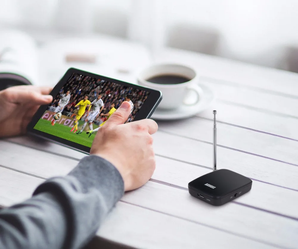August DVB T405 ISDB T/DVB T WIFI ТВ Тюнер для Apple и Android. Смотрите цифровое на смартфоне или