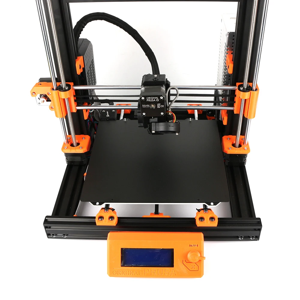 Prusa i3 MK3 MK52 черный двухсторонний текстурированный PEI пружинный стальной лист с порошковым покрытием PEI строительный лист для Prusa i3 MK2.5S mk3 MK3S