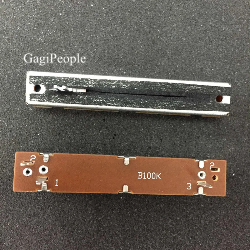 Free Shipping 10pcs, B100K Potentiometer Audio Slide Pot Resistorin