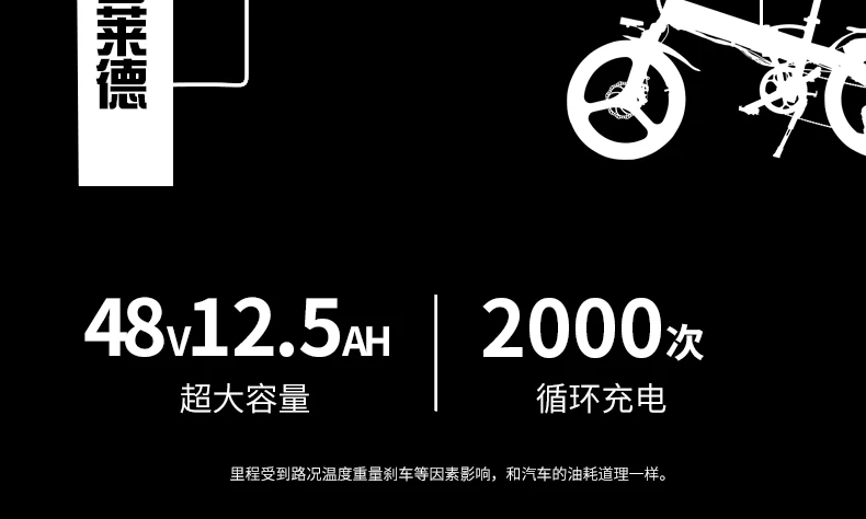 Excellent Electric bike 20inch Aluminum Folding bike 48V12.5A Battery electric Bicycle 350W Powerful Motor Mountain e bike Snow/city ebike 10