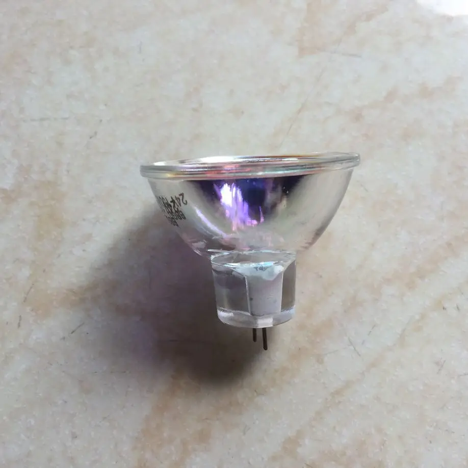 Fonte de Luz do Microscópio Suave Refletor Lâmpada Halógena Frete Grátis Mr16 24v150w Gz6.35