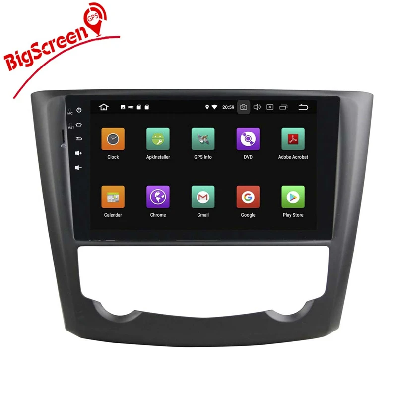 Top Android 8.0 8.1 Car DVD Stereo Player GPS Navigation multimedia For Renault Kadjar 2015 2016 Auto Radio Audio Video headunit 5