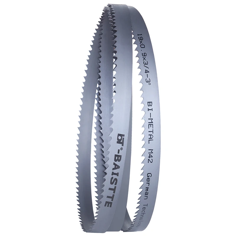 3124*19*0.9*10/14tpi Bi metal Band Saw Blades M42 For Cutting Metal