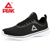 Пик Мужская прогулочная обувь легкая амортизация повседневная обувь дышащая удобная спортивная обувь уличные бесшовные кроссовки