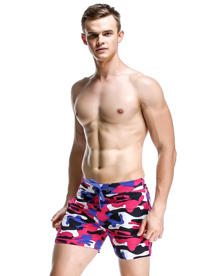 SEOBEAN мужские Шорты повседневные летние пляжные маленькие хлопковые камуфляжные шорты трусы для мужчин