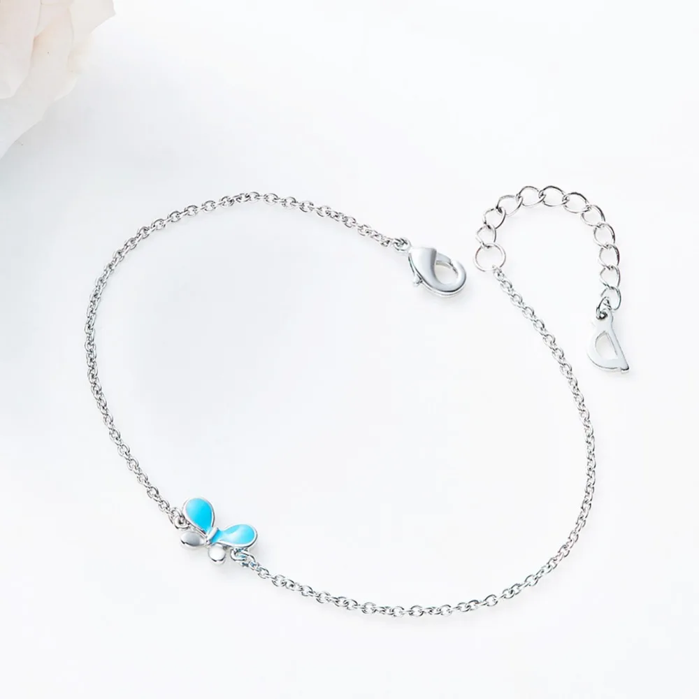 Panda100 Подарочный браслет для женщин и девочек S925 чистый серебряный Swarovski с