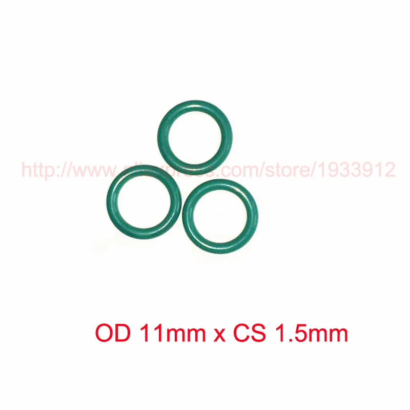 

OD11mm x CS1.5mm fkm viton rubber o ring gasket seal o-ring oring