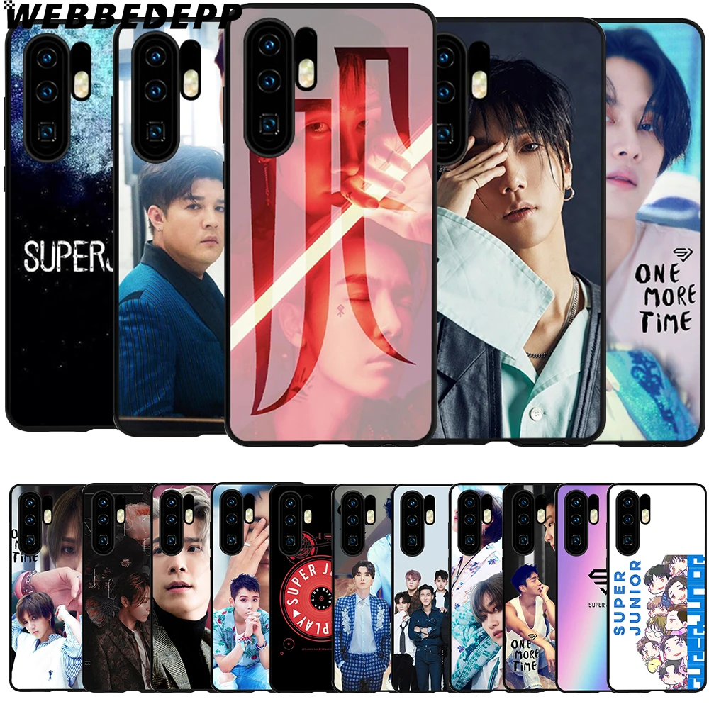 

WEBBEDEPP Super Junior Korean Kpop Soft TPU Case Cover for Huawei P8 P9 P10 P20 P30 Lite Pro P Smart 2019