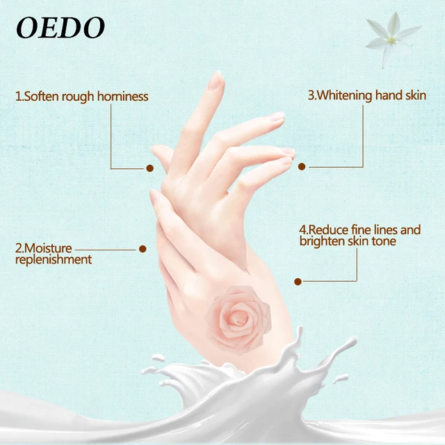 OEDO Hand Cream Rose Peptides Snow Lotus Set Antifreeze Moisturizing Hydra Repair cream Anti Wrinkle Whitening