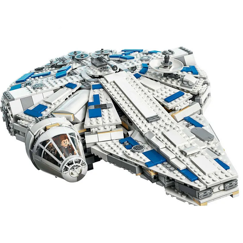 

1584pcs Star Series Wars Force Awakens Millennium Fit Legoness 75212 Falcon Model Building Blocks Toys for Kids Christmas Gift