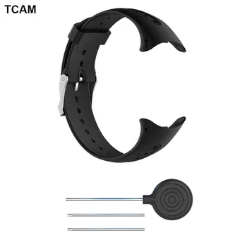 

Replacement Silicone Watch Band Wrist Strap With Tools for Garmin Swim Watch