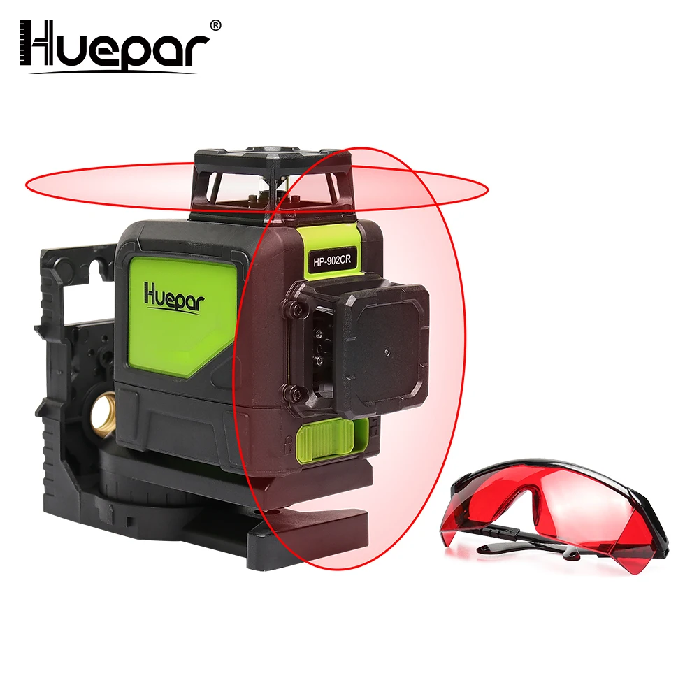 Buy Huepar Red Cross Line Laser Level Self leveling 8