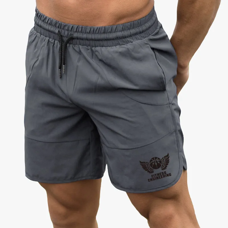 2019 летние мужские шорты, быстросохнущие, для фитнеса, бодибилдинга, повседневные, для спортзала, для бега, для тренировок, брендовые