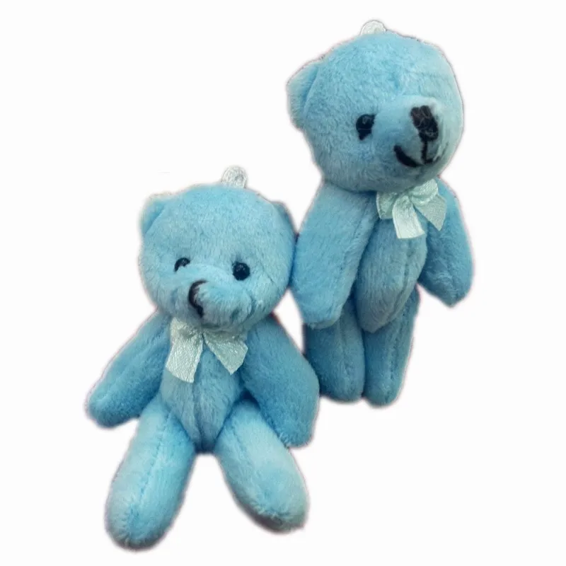 8cm bow teddy bear blue-6