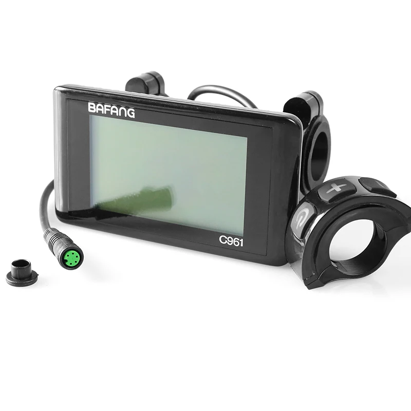 Discount Bafang DP C01.UART C961 Mid Motor LCD Display For BBS01B BBS02B BBSHD Electric Bike Components eBike Mid Motor Conversion Kit 3